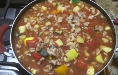 Delicious and Healthy Zucchini Tomato Soup Recipe