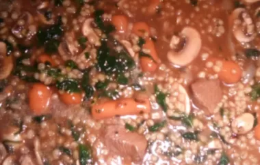 Delicious and Hearty Beef and Barley Soup