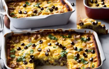 Delicious and Hearty Charleston Breakfast Casserole