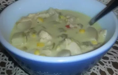 Delicious and hearty chowder with a spicy kick