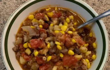 Delicious and Hearty Ranch Taco Soup Recipe