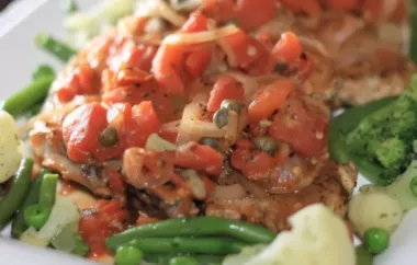 Delicious and hearty Stewed Tomato Pork Chops recipe