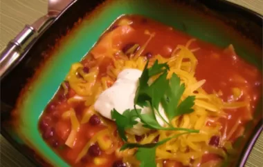 Delicious and Hearty Vegetarian Tortilla Stew Recipe