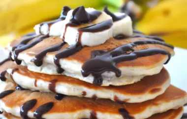 Delicious and Indulgent Chunky Monkey Pancakes