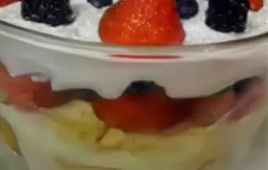 Delicious and Irresistible English Trifle Recipe