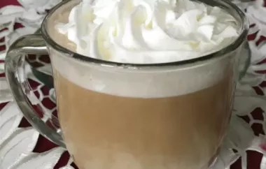 Delicious and Low-Calorie White Chocolate Coconut Latte Recipe