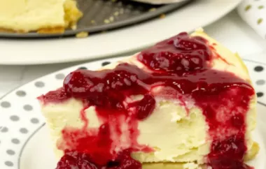 Delicious and Low-Carb Keto Raspberry Cheesecake Recipe