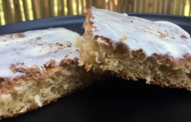 Delicious and Moist Banana Blondie Recipe
