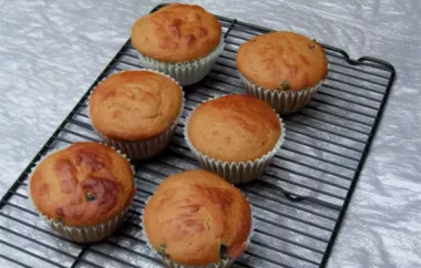 Delicious and Moist Banana Blueberry Muffins Recipe