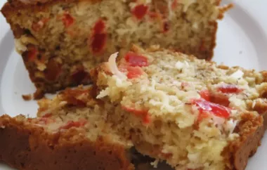 Delicious and Moist Banana-Coconut Loaf