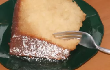Delicious and Moist Butter Cake Recipe by Susan