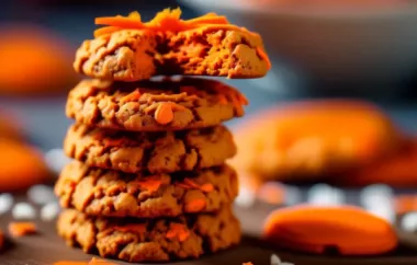 Delicious and Moist Carrot Cookies Recipe