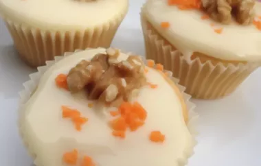 Delicious and Moist Carrot Cupcakes Recipe