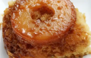 Delicious and Moist Gluten-Free Pineapple Upside-Down Cake Recipe