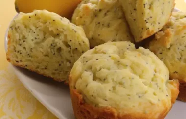 Delicious and Moist Lemon Poppy Seed Muffins