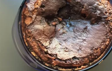 Delicious and moist Mocha Upside Down Cake