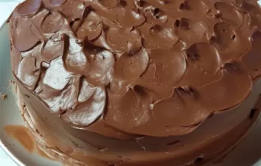 Delicious and Moist Peanut Butter Cake Recipe