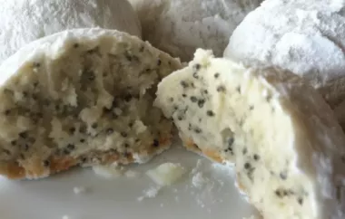 Delicious and Moist Poppy Seed Tea Cakes Recipe