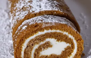 Delicious and moist pumpkin roll recipe passed down from Granny Kat