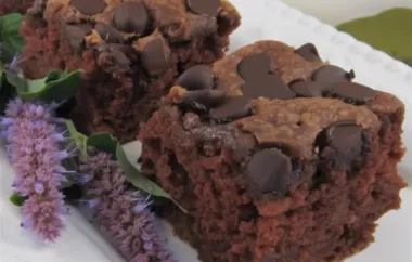Delicious and Moist Zucchini Chocolate Chip Cake Recipe