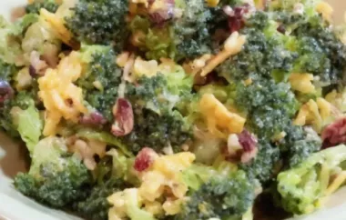 Delicious and Nutritious Bodacious Broccoli Salad