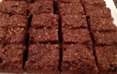 Delicious and Nutritious Breakfast Brownies Recipe
