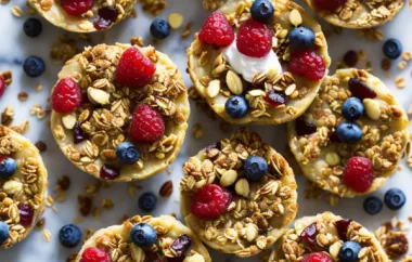 Delicious and Nutritious Breakfast Granola Cups