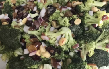 Delicious and Nutritious Broccoli Salad Recipe for Serving a Large Group