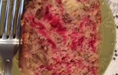 Delicious and Nutritious Cranberry Nut Bread Recipe