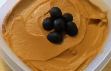 Delicious and nutritious Easy Red Pepper Hummus recipe