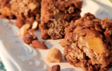 Delicious and Nutritious Everything Breakfast Bars