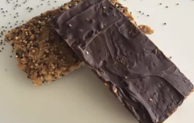 Delicious and Nutritious Granola Bars for a Healthy Afternoon Snack