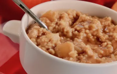 Delicious and Nutritious Instant Pot Apple Pie Steel Cut Oats