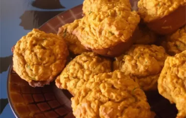 Delicious and nutritious muffins made with a blend of pumpkin and zucchini.