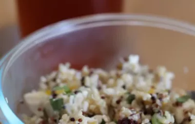Delicious and Nutritious Quinoa Salad with Dried Fruit and Nuts