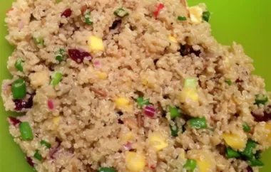 Delicious and Nutritious Quinoa Salad