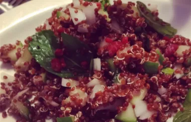 Delicious and Nutritious Quinoa Tabbouleh