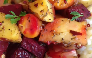 Delicious and Nutritious Savory Roasted Root Vegetables