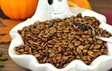 Delicious and Nutritious Seasoned Pumpkin Seeds