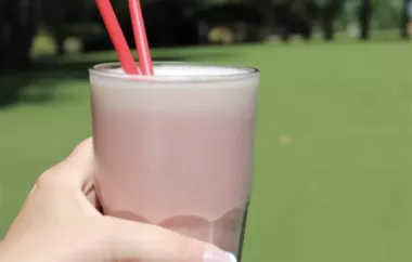 Delicious and Nutritious Strawberry Banana High Protein Shake