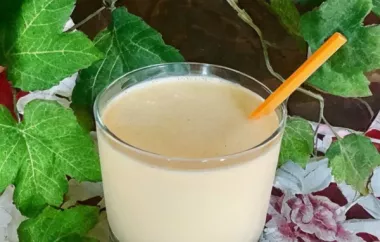 Delicious and Nutritious Sweet Banana Smoothie