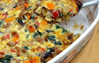 Delicious and nutritious Sweet Potato Breakfast Bake