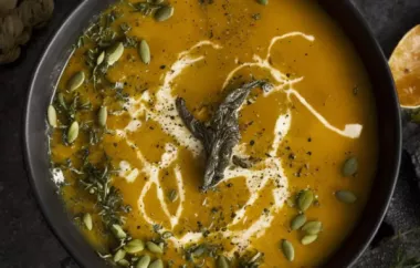 Delicious and Nutritious Sweet Vegan Butternut Squash Soup Recipe