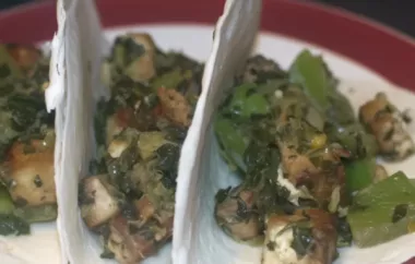 Delicious and nutritious Tempeh Fajitas