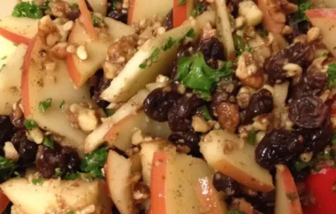 Delicious and Nutritious Wheatberry Waldorf Salad Recipe