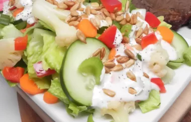 Delicious and Nutritious Whole Plant Chopped Salad Recipe