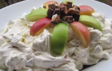 Delicious and Nutty Chocolate Caramel Salad Recipe