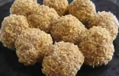 Delicious and Nutty Peanut Butter Nuggets