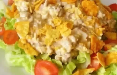 Delicious and Quick Dorito Taco Salad Recipe