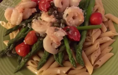 Delicious and Quick Garlic Shrimp Pasta Recipe